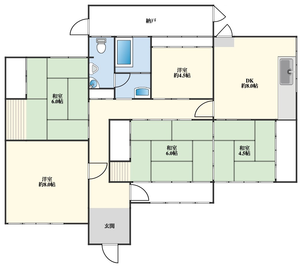 間取り図です。
