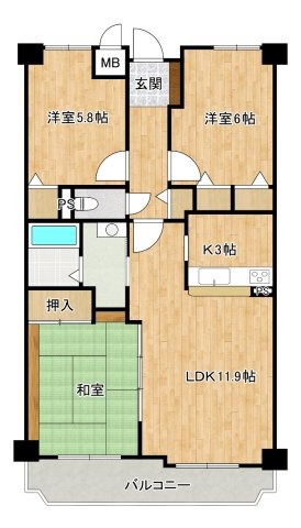 間取り：343000095854