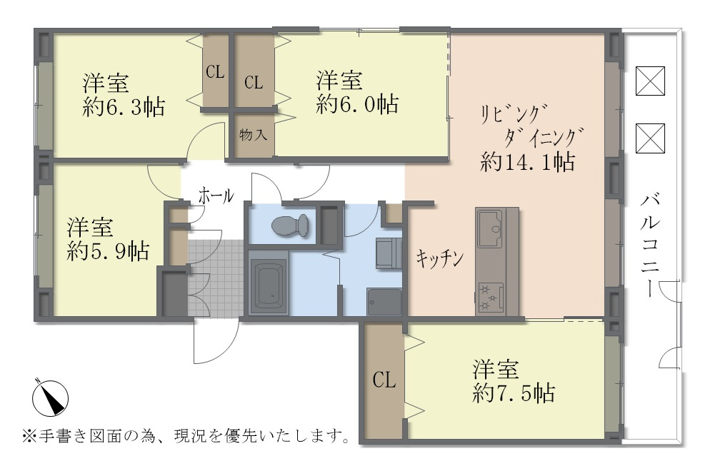 間取り：301000108708