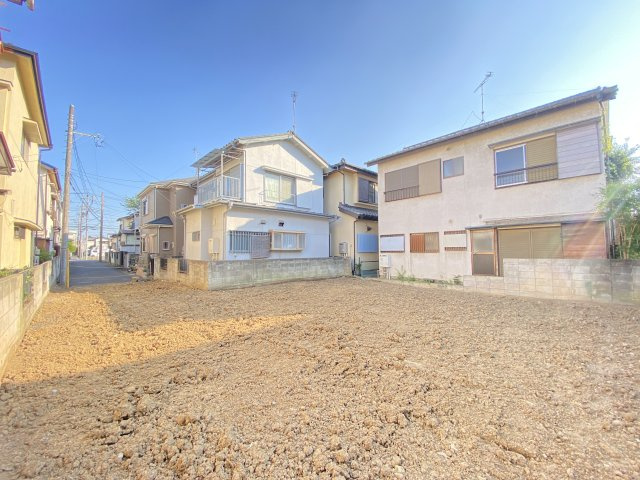 更地お引渡し、確定測量にてお渡しいたします。