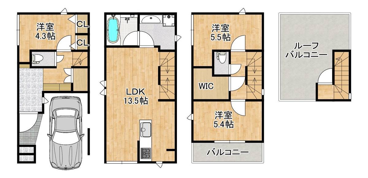 間取り：327001682251