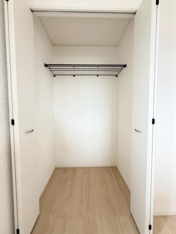 全居室収納あり。お部屋をスッキリ片付けられます。