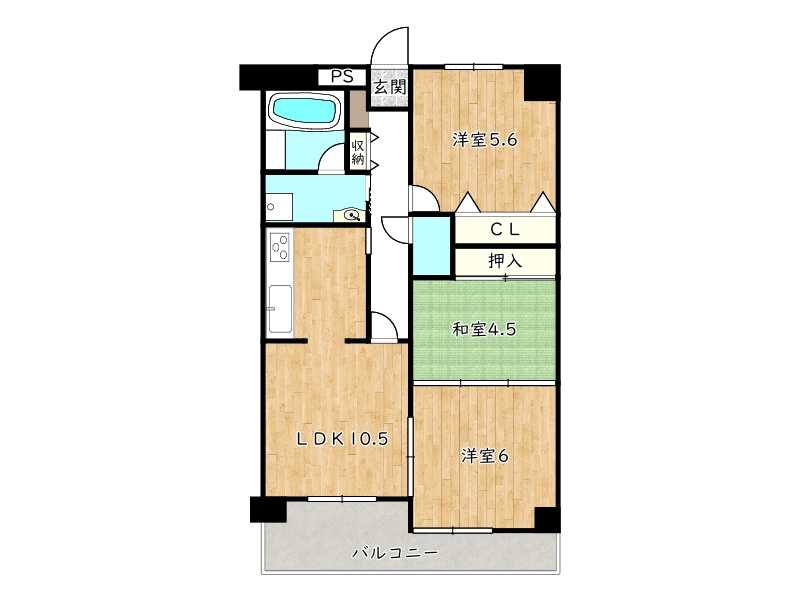 間取り：328000607117