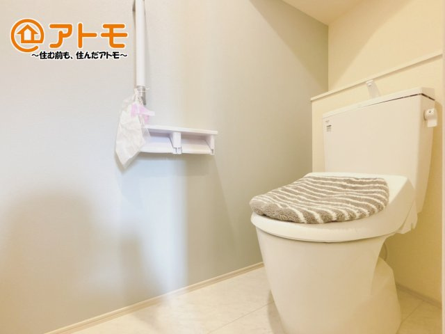 2つトイレがあるので朝も混みあわずに使うことができます！