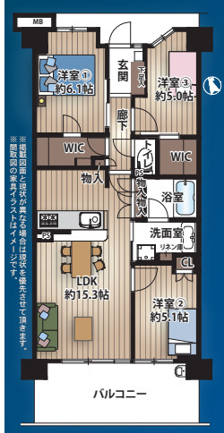間取り：328000633409