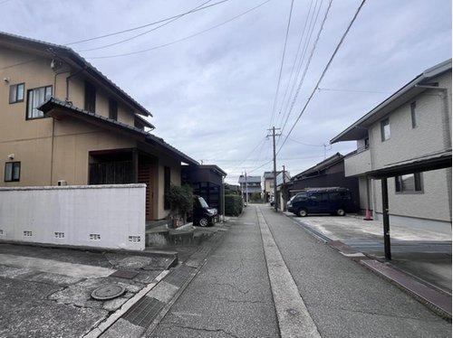 前面道路融雪有り