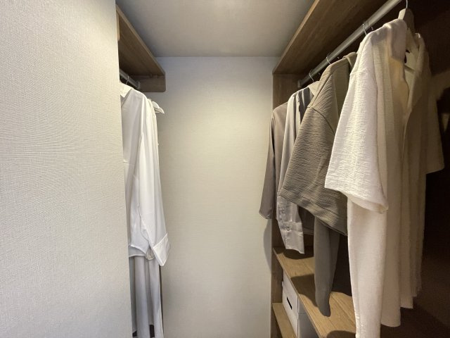 各居室に収納がついており、家族で使い分けしやすくなっています。　