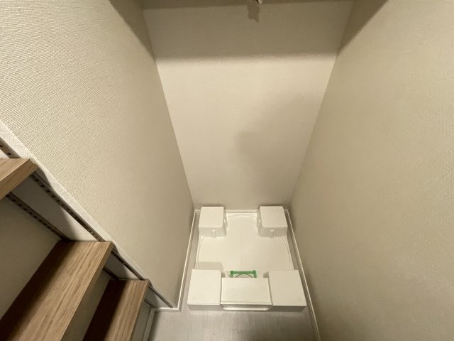 洗濯機置き場です。