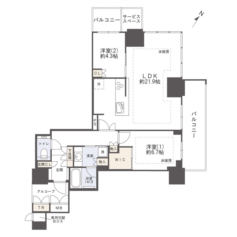 間取り：327002331637