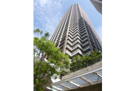 晴海アイランドトリトンスクエアビュータワーの外観