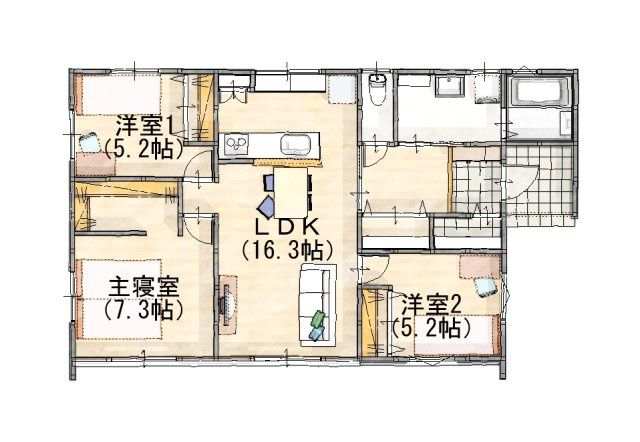 間取り：322000475256