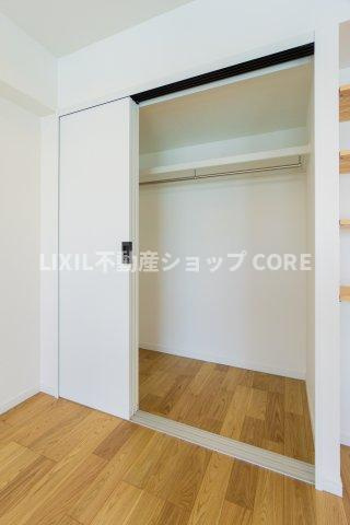全居室に収納を完備しておりますので、居室の全空間を有効活用出来ます。　