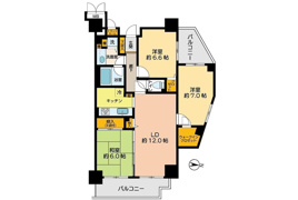 ベルシャトゥ立川の間取り