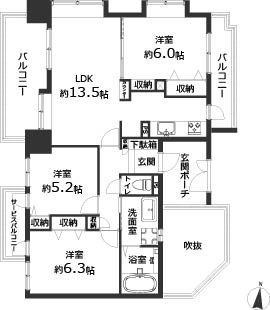 間取り：311002347519