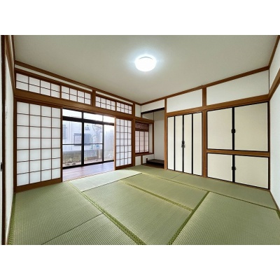 家族のくつろぎや来客時にも役立つ、使い勝手の良い和の空間☆*