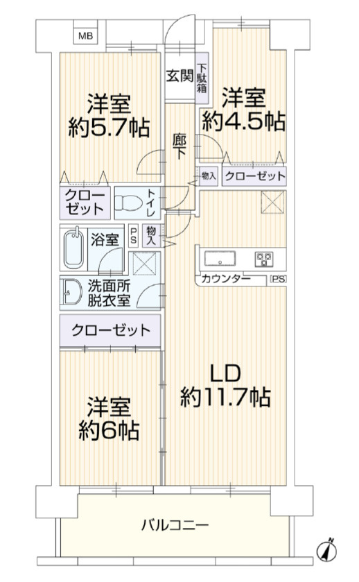 間取り：323000533104