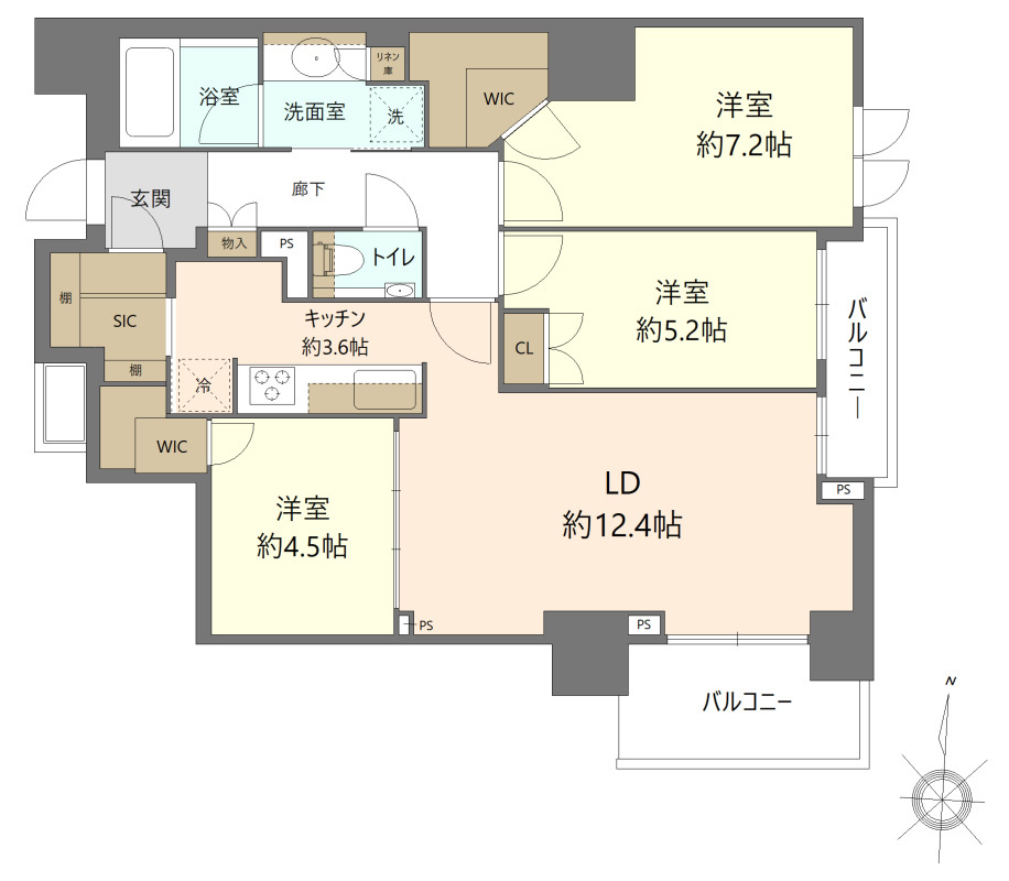 間取り：323000520262