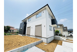 新築　伊勢崎市長沼町13期　１号棟の外観