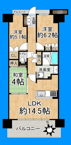 間取り：327002647993