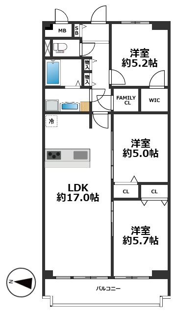 間取り：328000618054