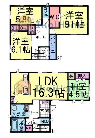 間取り：328000544792