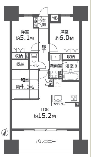 間取り：311002461812