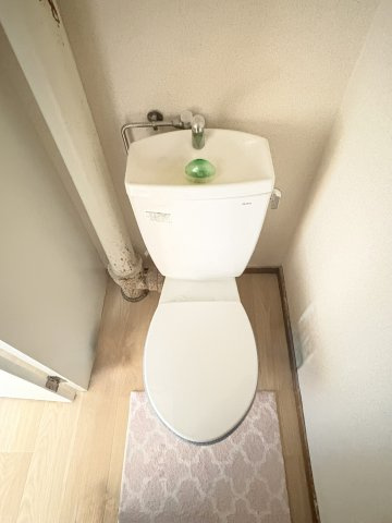 シンプルなトイレです。