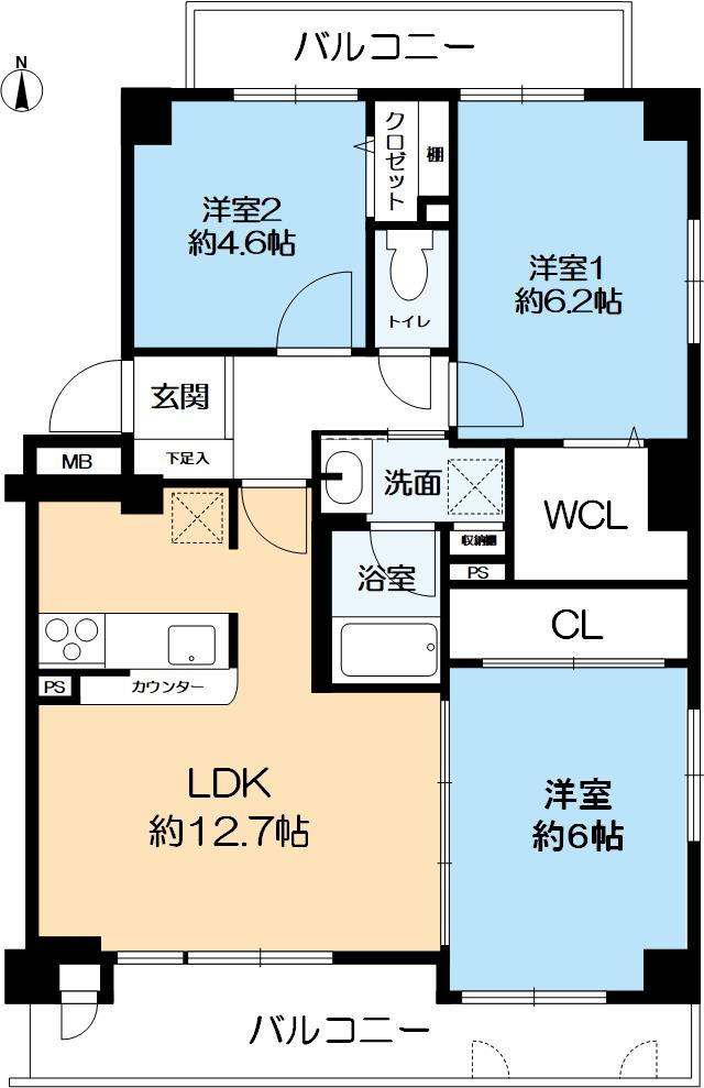 間取り：328000661163