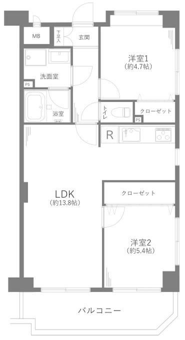 間取り：313004636210