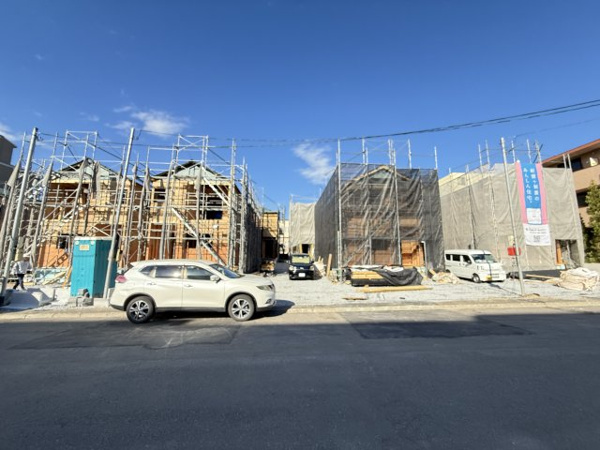 【 耐震 制震のお家 厚別区もみじ台新築一戸建ての外観】