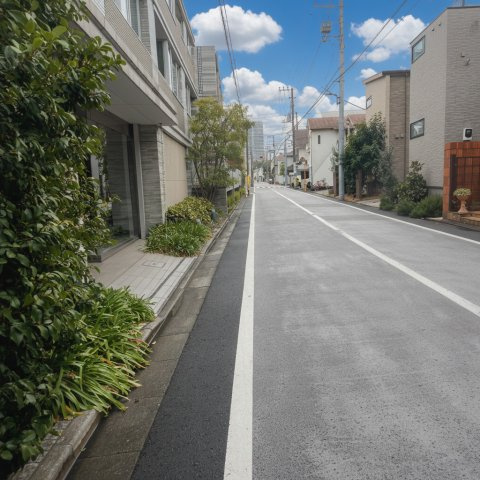 前面道路