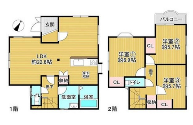 間取り：328000659216