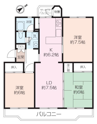 間取り：314002727417