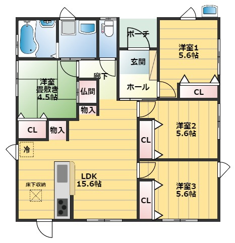 間取り：343000082567