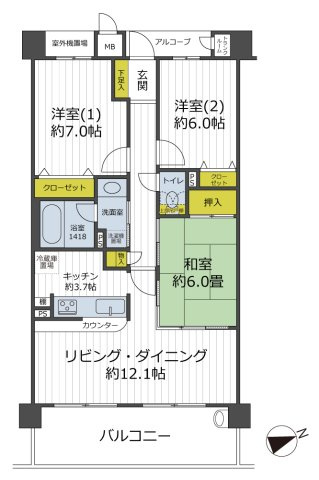 間取り：329000128778