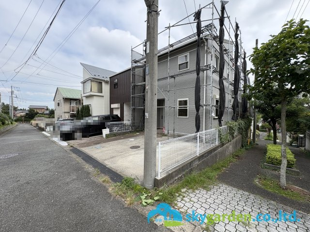 前面道路含む現地写真です　令和8年8月31日撮影（工事中）