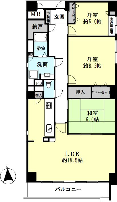 間取り：328000679584