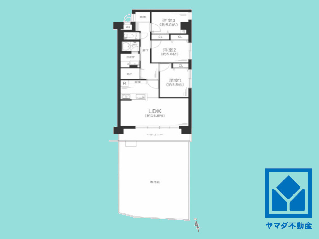 間取り：326000237203