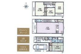堺市北区長曽根町２号棟の間取り