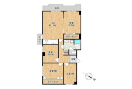 ハイラーク明石の間取り