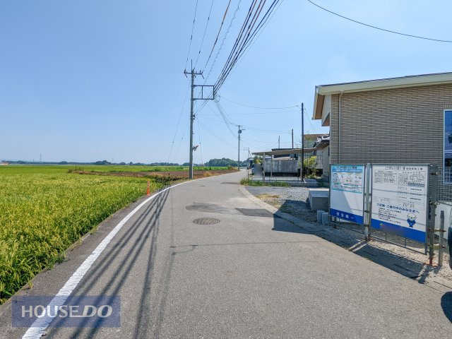 【前面道路】道の広さ・陽当たりなども併せてご確認ください。