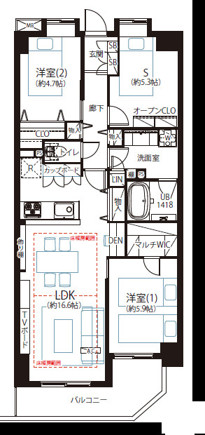 間取り：313004836974