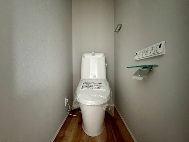 ゆったりとした空間のトイレです