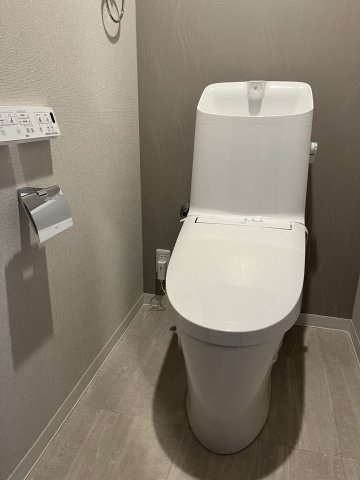 清潔感のあるトイレです