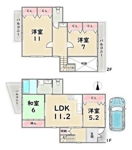 間取り：326000248282