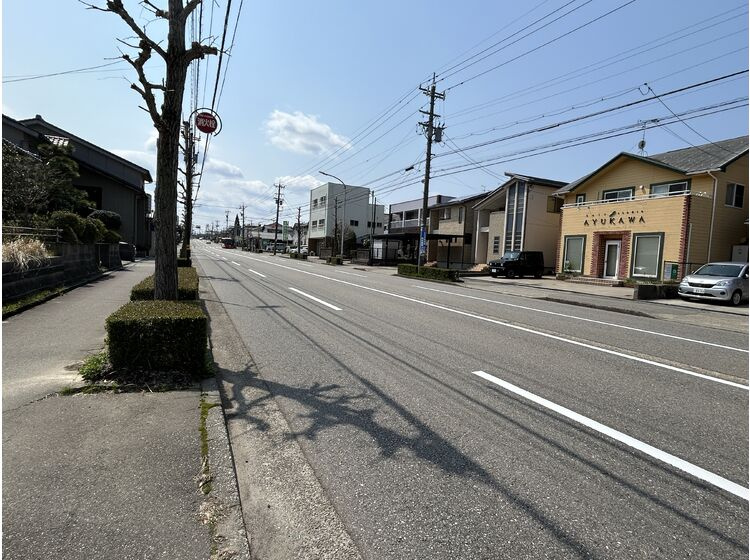 前面道路