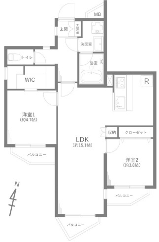 間取り：313004832582