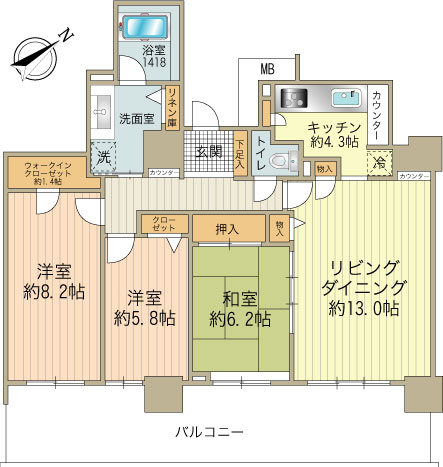 間取り：313004663853