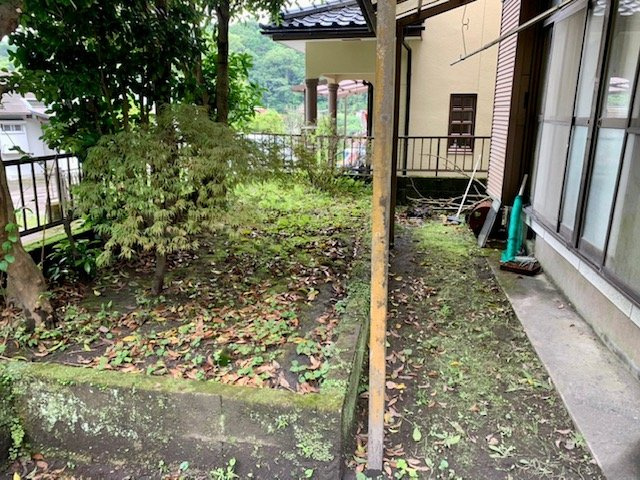 お庭です
