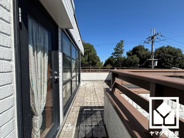 【バルコニー】　家庭菜園にぴったりの陽当たり良好バルコニー。自然を感じながら育てる喜びを。